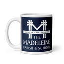 TMS White glossy mug