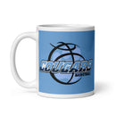 CCCB White glossy mug