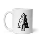 BCW White glossy mug