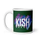 Kishwaukee College White glossy mug
