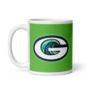 ECGWAA Taza blanca brillante