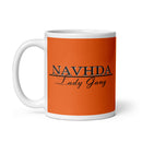 NAVHDA White glossy mug