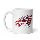 SEB White glossy mug