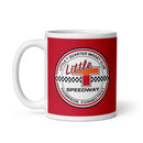 LTQMC White glossy mug