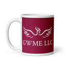 GWME White glossy mug