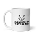 AF White glossy mug