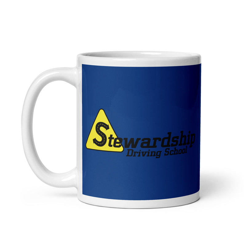 SDS White glossy mug