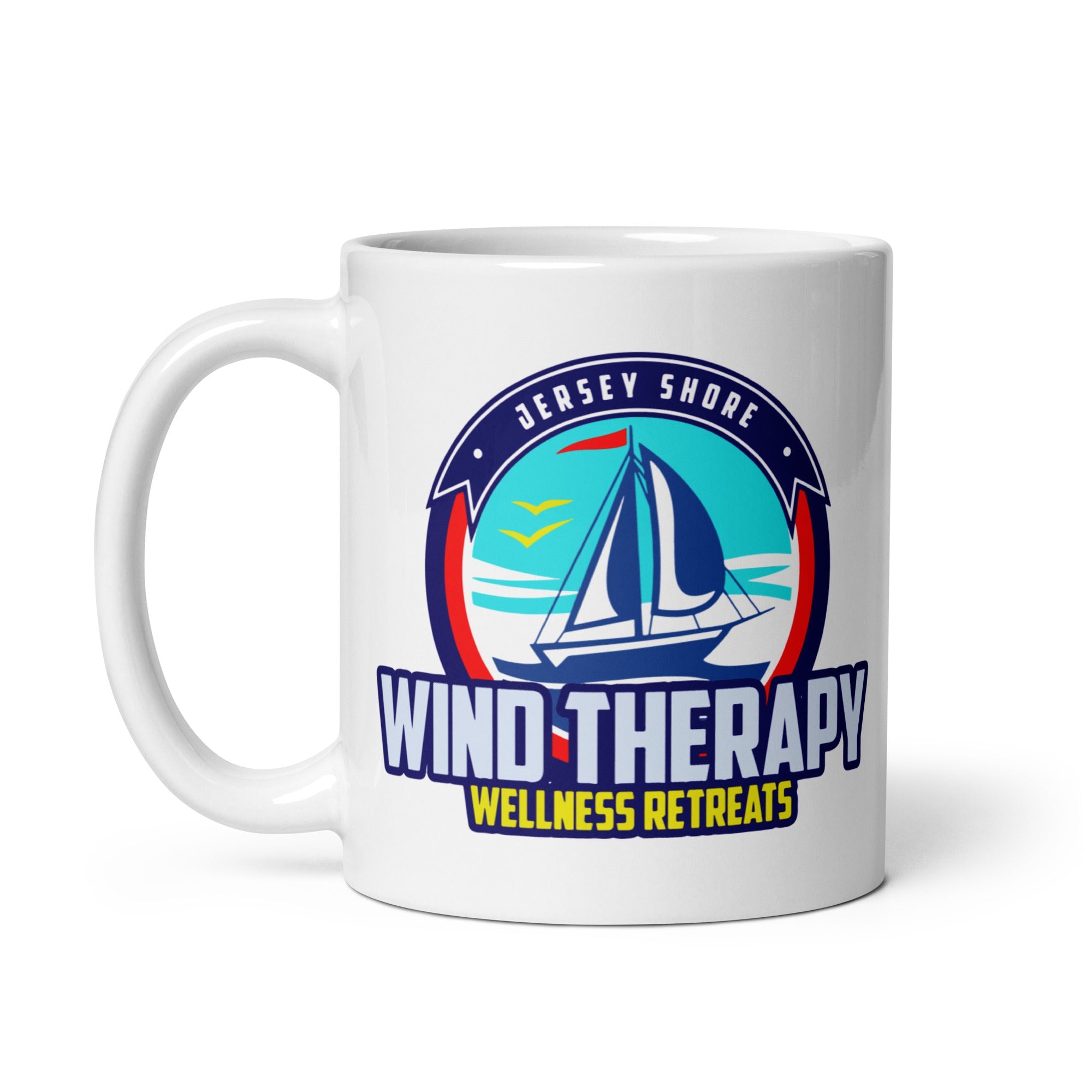 WTWR White glossy mug