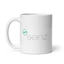 Senz White glossy mug