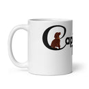 Taza CTD blanca brillante