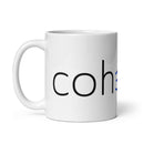 Cohesion White glossy mug