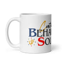 CTBS White glossy mug