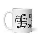 Taza blanca brillante DPSO