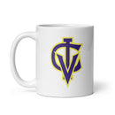 Taza blanca brillante CLV