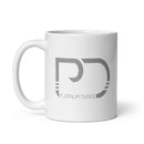 Taza blanca brillante PDS