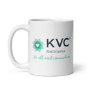 KVCN White glossy mug