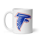 LCFFC White glossy mug