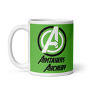 ATA White glossy mug