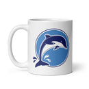 Taza FE blanca brillante