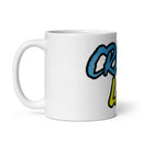 Taza CLB blanca brillante