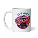 Taza blanca brillante TFLV