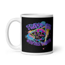 Taza TICP blanca brillante