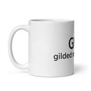 GMG White glossy mug