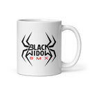 Taza blanca brillante BW