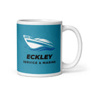 Taza ESM blanca brillante