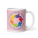 Taza blanca brillante LSSSC