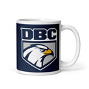 Taza DBC blanca brillante
