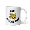 Taza blanca brillante RCES