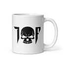 TF White glossy mug