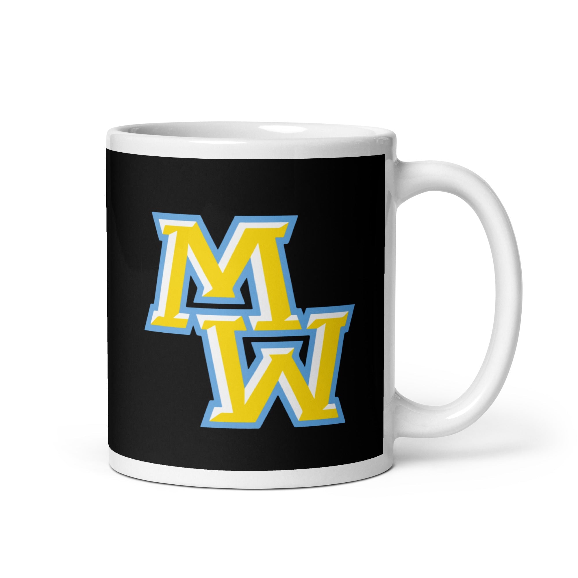 MWHS White glossy mug