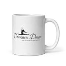Taza blanca brillante DDPC