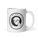 IIC White glossy mug