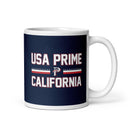 Taza blanca brillante UPC