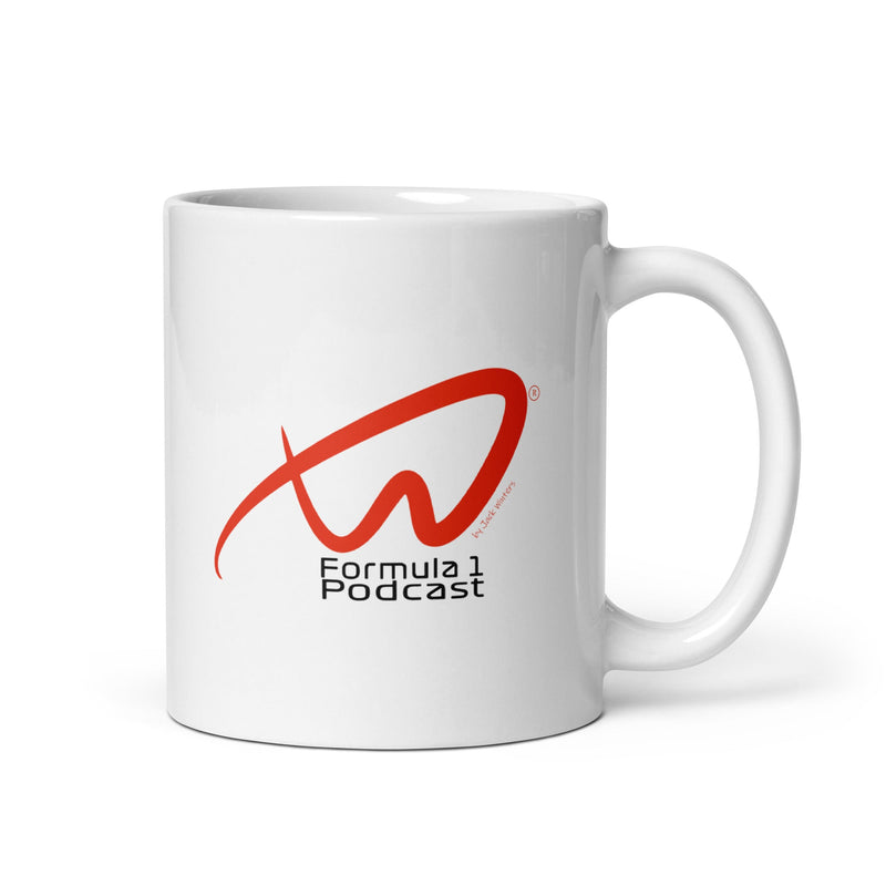 WF1 White glossy mug