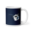 IJL White glossy mug