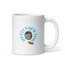 HFR White glossy mug