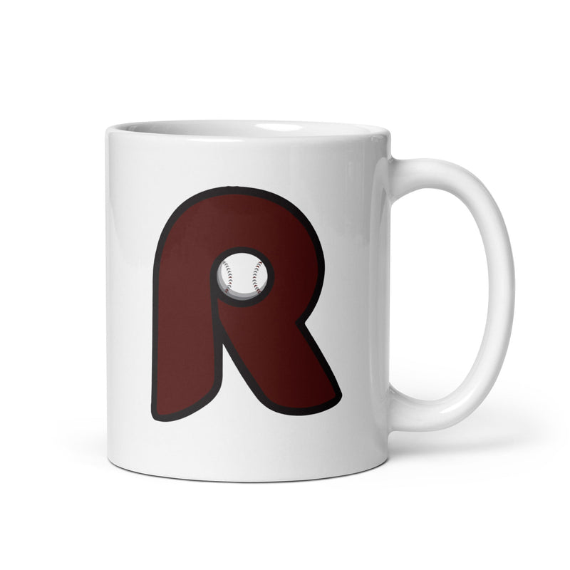 RBAS White glossy mug