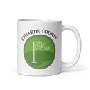 ECGC White glossy mug