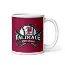 PALL White glossy mug
