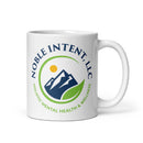 Taza NI blanca brillante