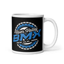 River Valley BMX White glossy mug