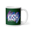 Kishwaukee College White glossy mug