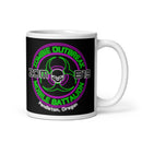 Zom-B13 White glossy mug