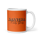 NAVHDA White glossy mug