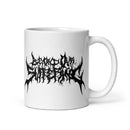 BOS White glossy mug