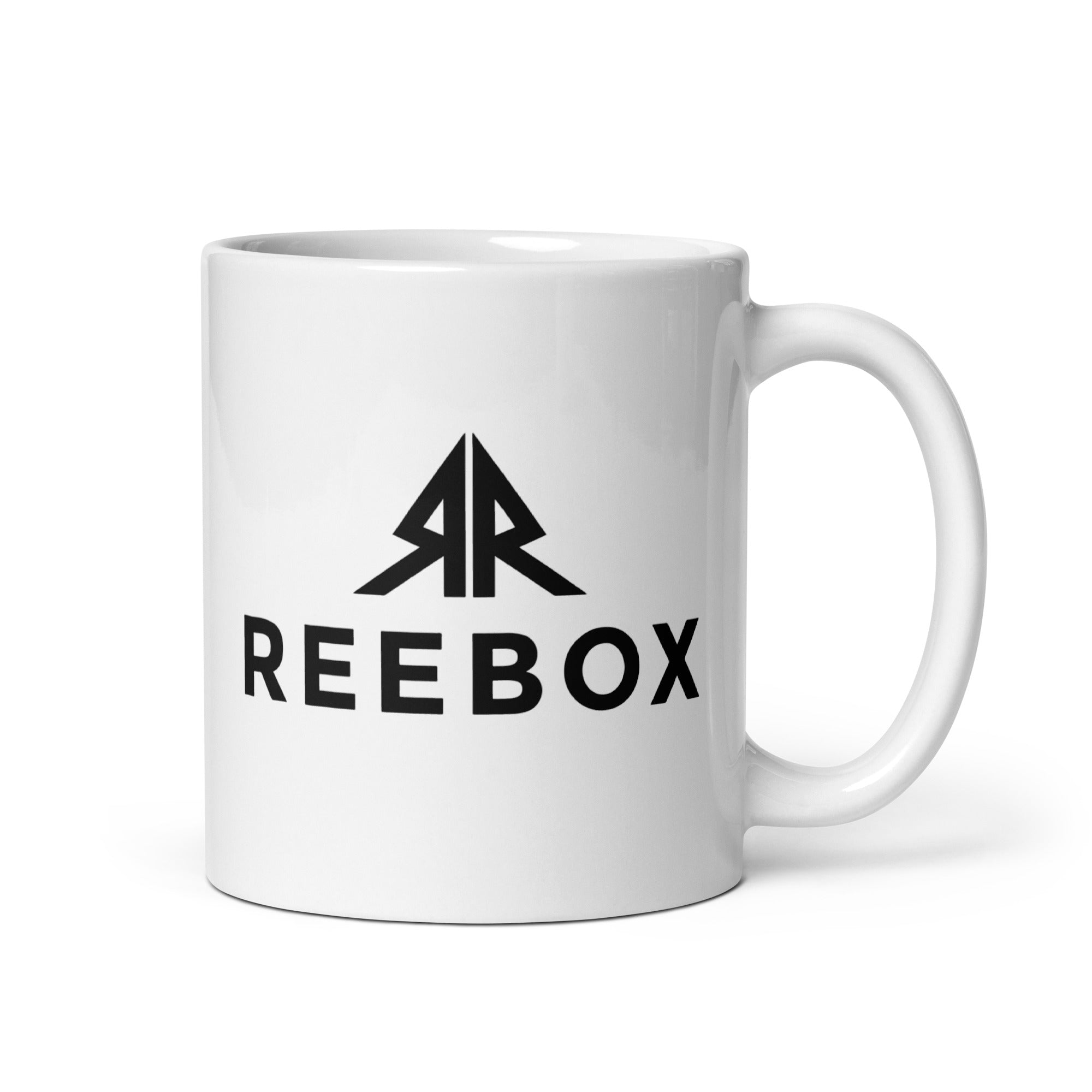 Reebox White glossy mug